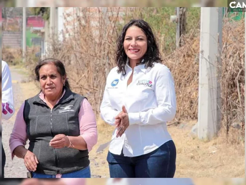 Lupita Cuautle se compromete a fomentar el reciclaje en San Andrés Cholula