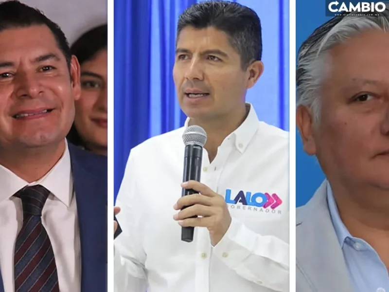 Gubernatura Puebla: Estas son las propuestas de Armenta, Lalo y Fer Morales