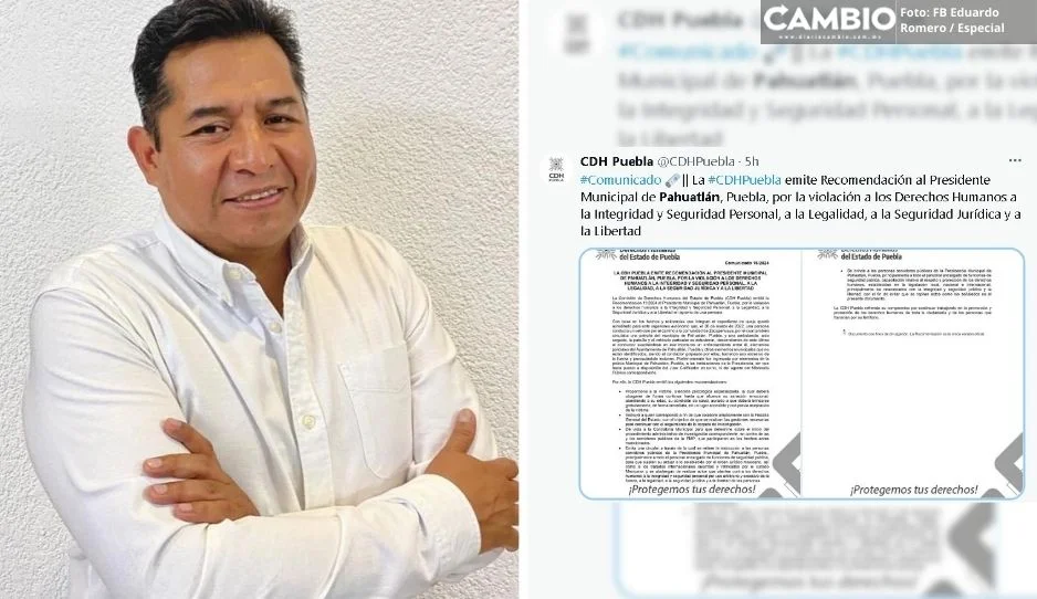 CDH Puebla emite recomendaciones al alcalde de Pahuatlán tras brutalidad policiaca vs conductor