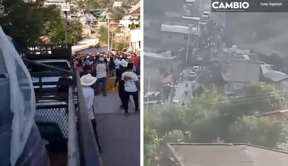 Enfrentamiento entre grupos políticos rivales deja varios heridos en Coyomeapan