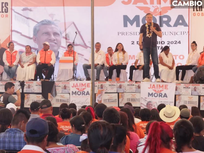 Fer Morales promete 40 km nuevos de autopista en Cuetzalan