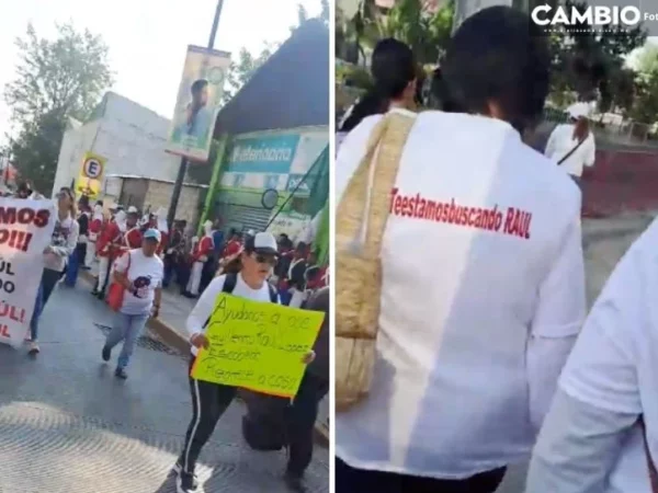 VIDEO: Así arribaron familiares de Guillermo Raúl a Desfile del 5 de Mayo