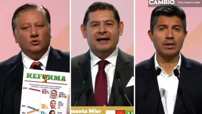 Así se despidieron los candidatos a la gubernatura de Puebla en el debate (VIDEO)