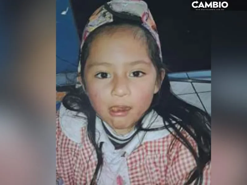 ¡Ayúdanos a encontrarla! Fernanda de 4 años desapareció en Texmelucan