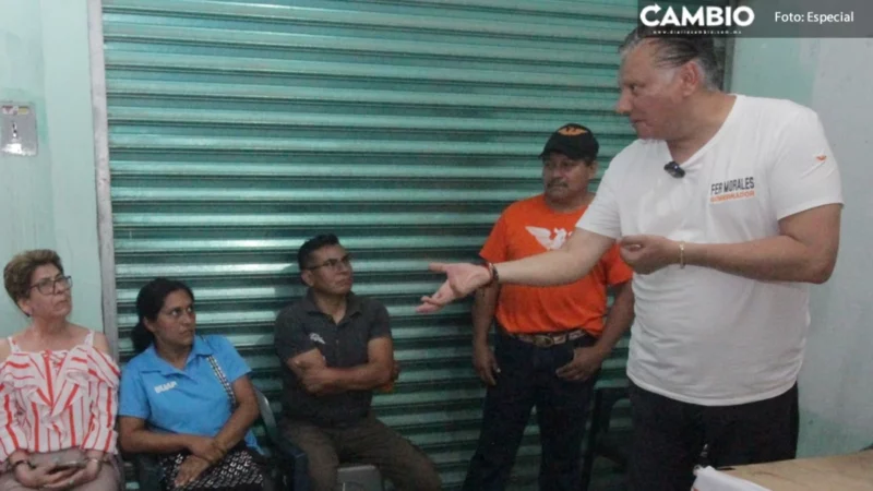 Fer Morales promete más carreteras para conectar municipios del interior del estado