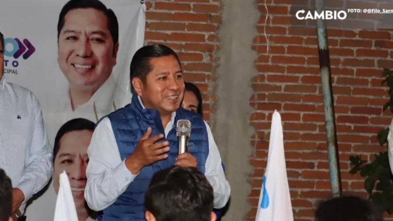 Filomeno Sarmiento lleva sus propuestas directo a los ciudadanos de Cuautlancingo