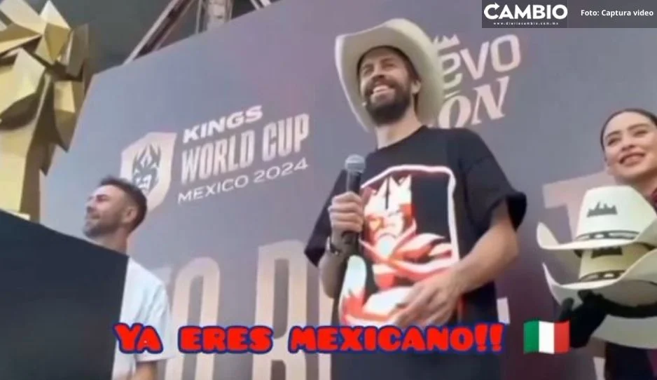 ¿Ya lo perdonamos? Así recibieron a Piqué en su visita a México (VIDEO)