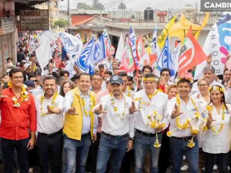 Lalo Rivera cierra gira con más de 4 mil personas en Huauchinango