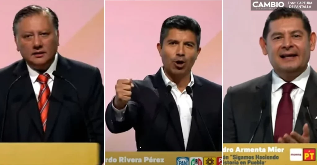 Las mejores frases del debate a la gubernatura de Puebla