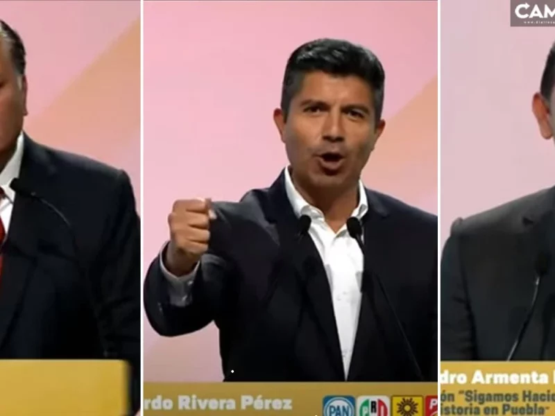 Las mejores frases del debate a la gubernatura de Puebla