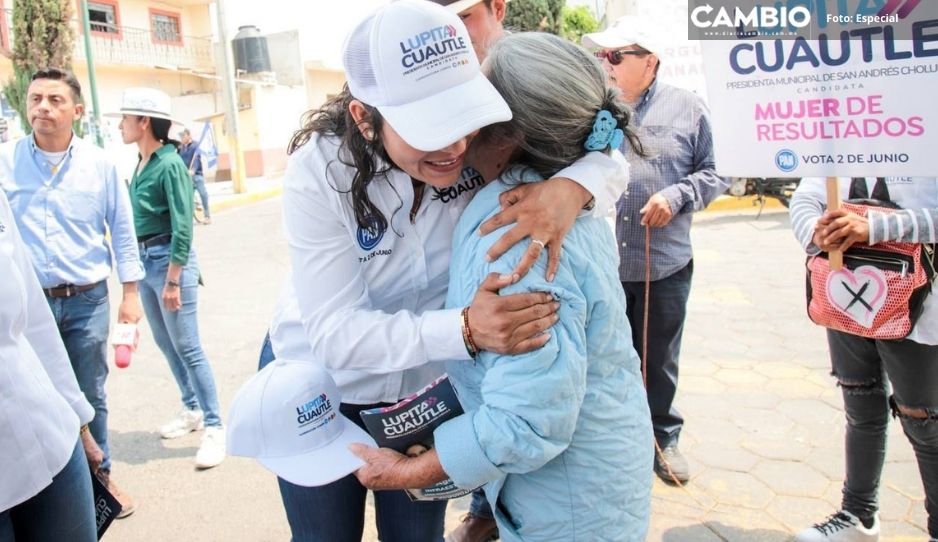 Lupita Cuautle se compromete a combatir contaminación del Atoyac y escasez de agua en San Andrés