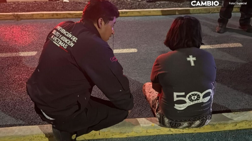 ¡Cuando no te toca! Salvan otra vez a Martha de querer lanzarse desde puente de Periférico