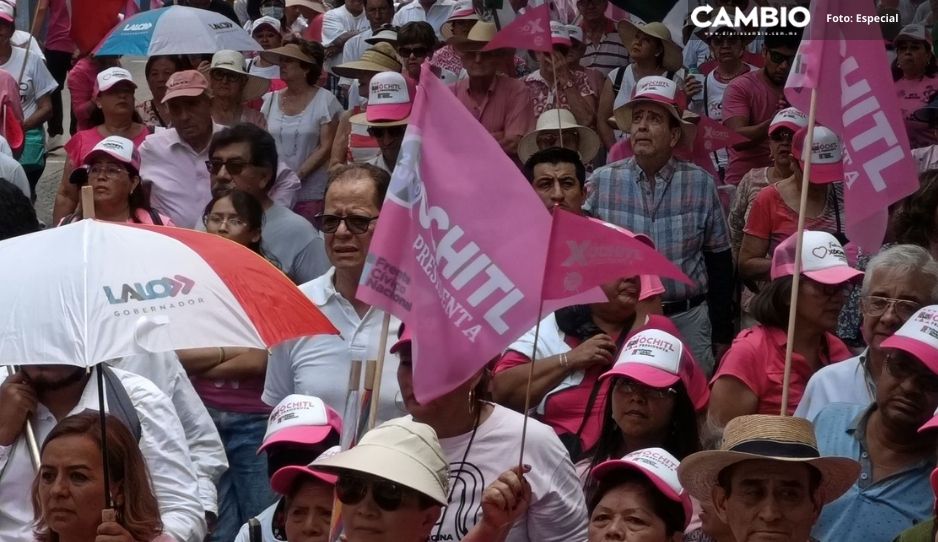 Marea Rosa en Tehuacán congrega a más de cien simpatizantes