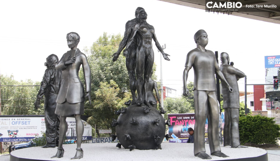 Monumento a Los Héroes del Covid sería inaugurado en días próximos 