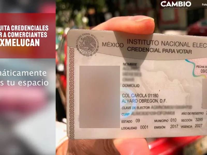 VIDEO: Exhiben a Morena por quitar credenciales a ambulantes de tianguis en Texmelucan