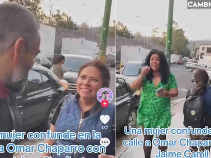 ¿Separados al nacer? Mujer confunde a Omar Chaparro con Jaime Camil (VIDEO)