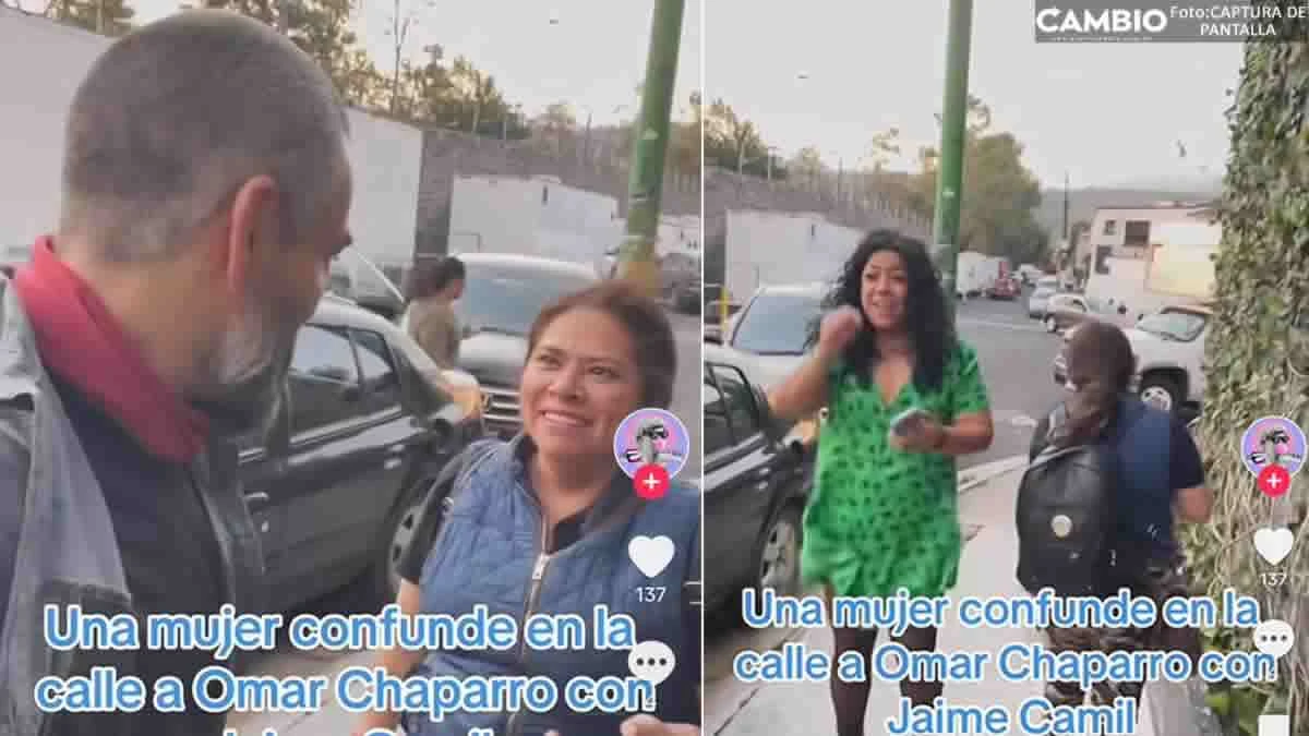 ¿Separados al nacer? Mujer confunde a Omar Chaparro con Jaime Camil (VIDEO)