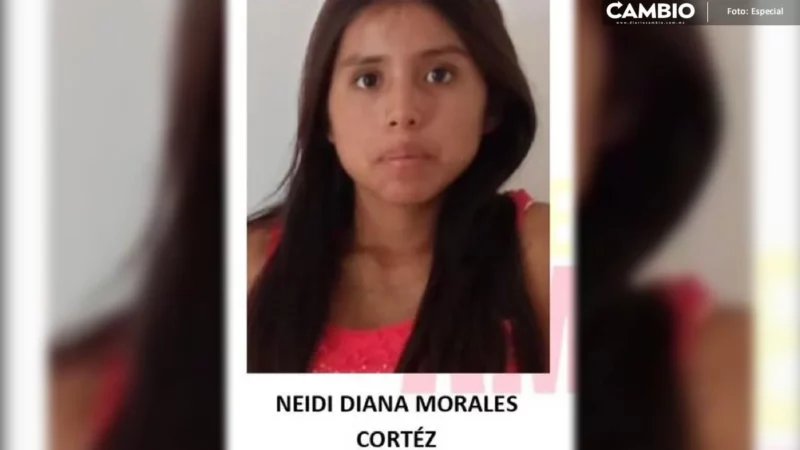 ¿La has visto? Neidi Diana de 14 años desapareció en San Andrés Cholula