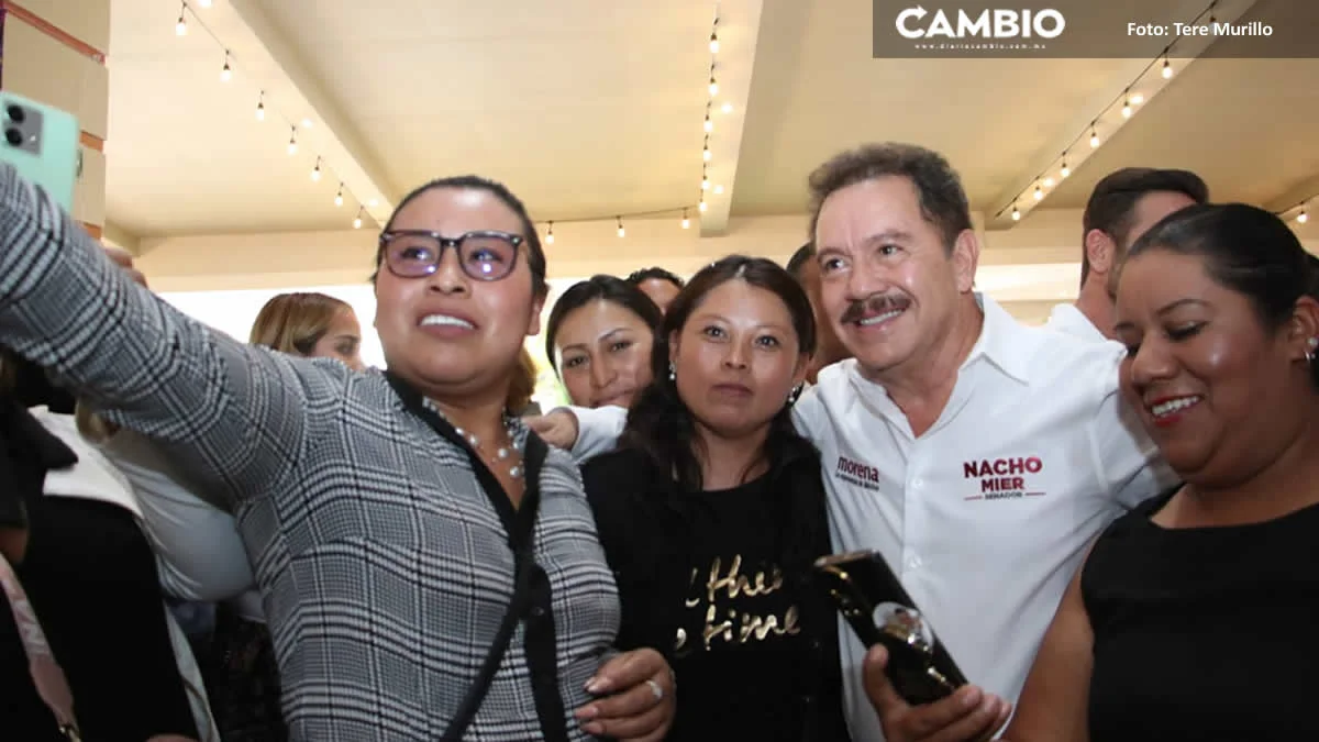 Nacho Mier llama a votar por todo Morena durante evento de Día de las Madres (VIDEO)