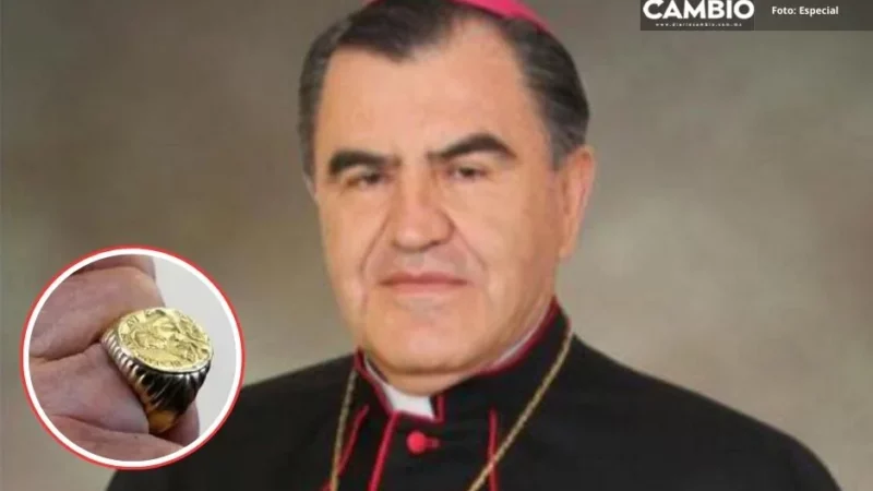 ¡Por una maldición! Ladrón supersticioso regresa anillo episcopal al Obispo Eduardo Cervantes