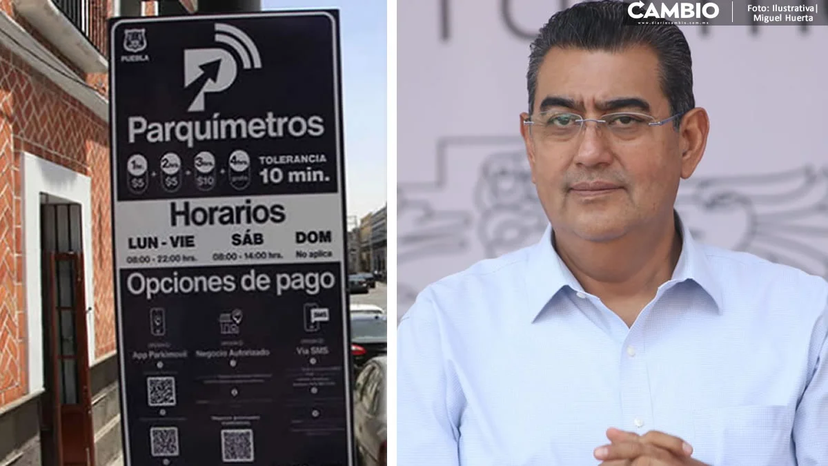 Sergio Salomón descarta uso de parquímetros en estadios Cuauhtémoc y Hermanos Serdán (VIDEO)