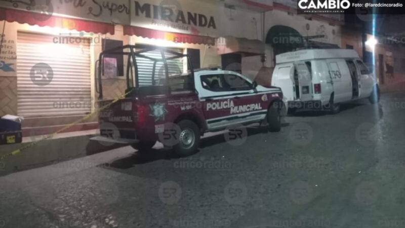 Lo ejecutan con 14 balazos en pleno centro de San José Acateno