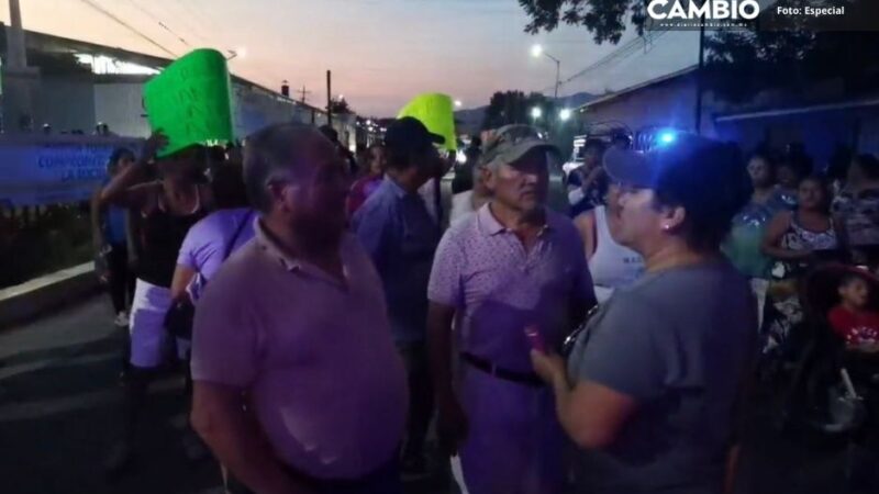 Pobladores toman presidencia de San Diego Chalma en protesta por falta de agua