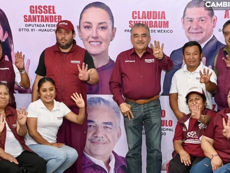 Fundadores de Morena en Huauchinango dan total apoyo y respaldo a Rogelio López Angulo