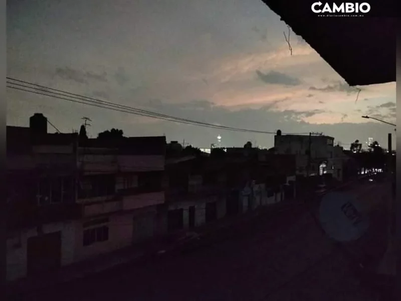 Explosión de transformador deja sin luz a vecinos de San Baltazar Campeche