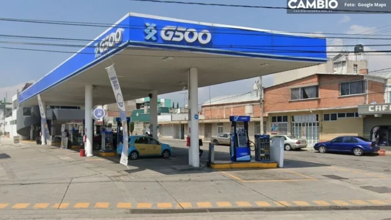 Gasolineras en manos de la delincuencia: Asaltan otra sucursal de G500 en Texmelucan