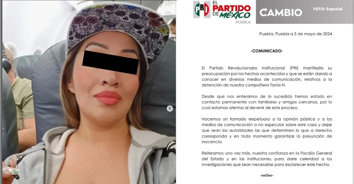 PRI estatal asegura que autoridades aclararán detención de su candidata suplente