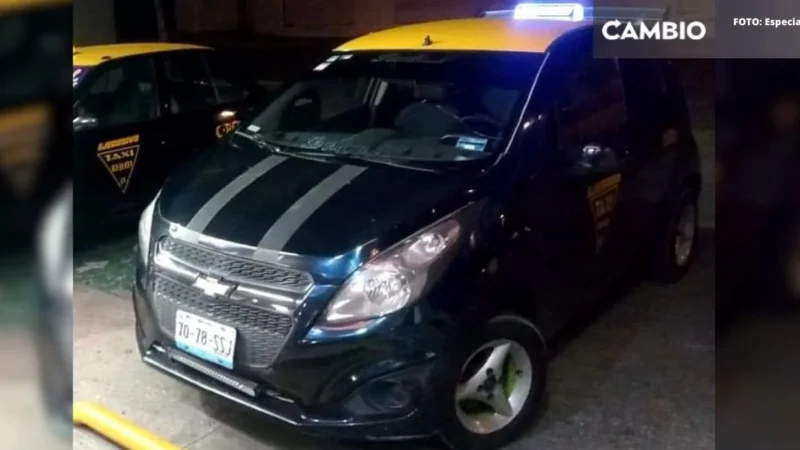 Reportan robo de taxi en San Jerónimo Caleras