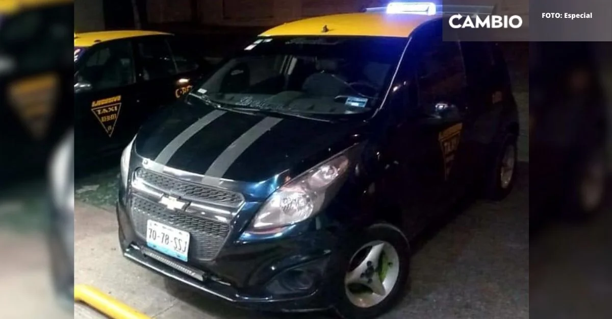 Reportan robo de taxi en San Jerónimo Caleras