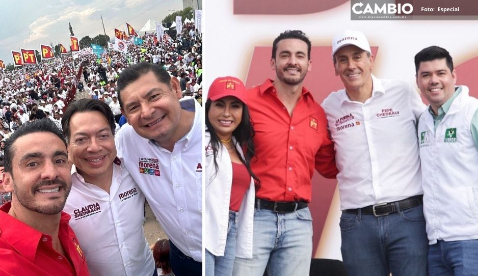 Toño López cierra la "Campaña de la Esperanza" en evento con Sheinbaum, Armenta y Chedraui