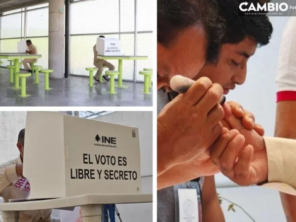 ¡En solo un día! Concluyen votaciones de reos y personas en postración en reclusorio de Tehuacán