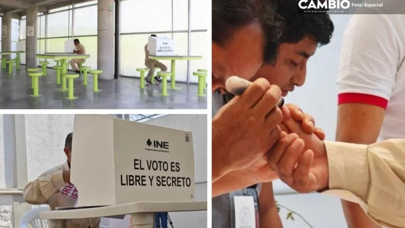 ¡En solo un día! Concluyen votaciones de reos y personas en postración en reclusorio de Tehuacán