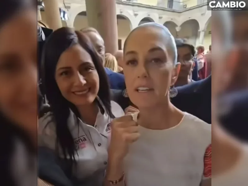 Sheinbaum respalda a Violeta Becerril para ser la nueva alcaldesa de Ocoyucan (VIDEO)