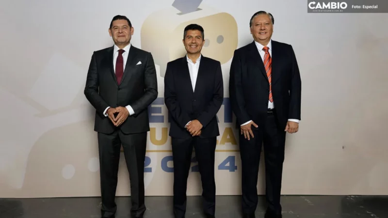 Estos fueron los diez momentos más álgidos del debate Puebla 2024