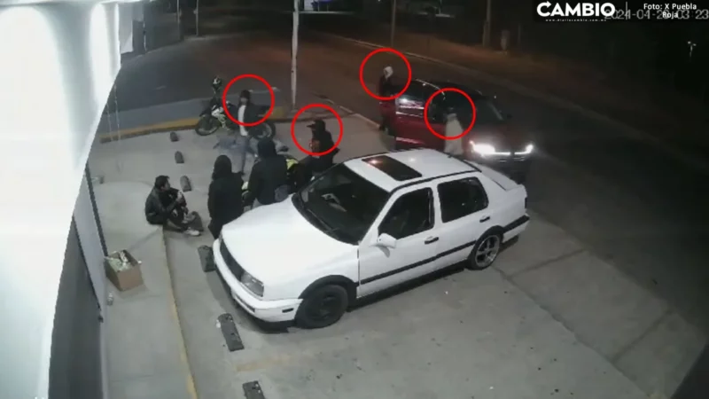 VIDEO: Cuarteto de ladrones armados somete y roba motos a jóvenes en Santo Tomás II