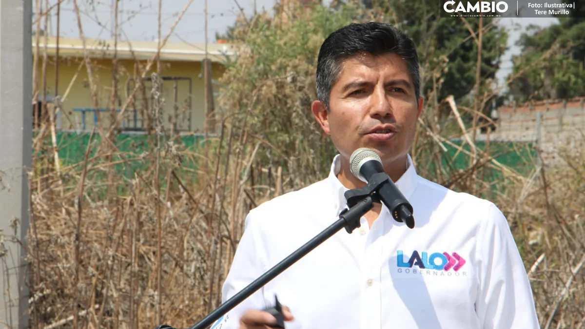 Reanuda Lalo actividades de campaña y promete dos hospitales en San Andrés Cholula (VIDEO)