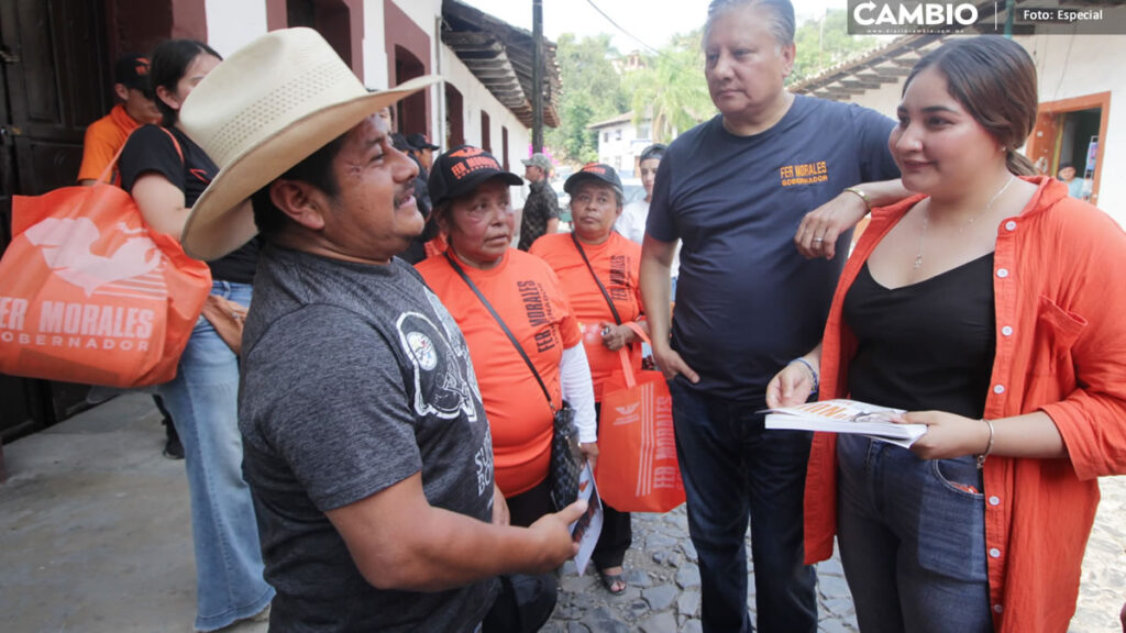 Fer Morales presenta sus principales propuestas de campaña en Xochitlán