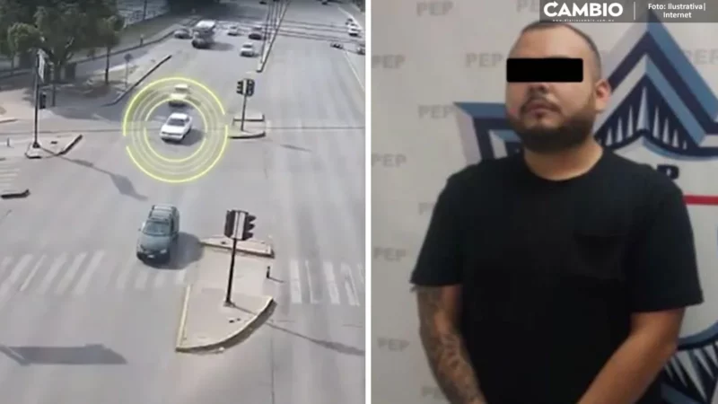 VIDEO: Así detuvieron a Irving N tras robar un auto, en San Pablo Xochimehuacan