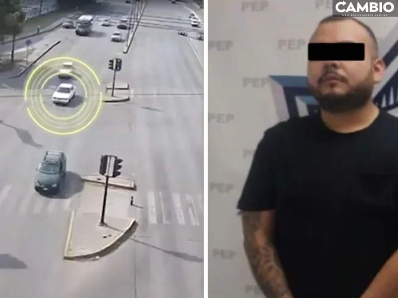 VIDEO: Así detuvieron a Irving N tras robar un auto, en San Pablo Xochimehuacan