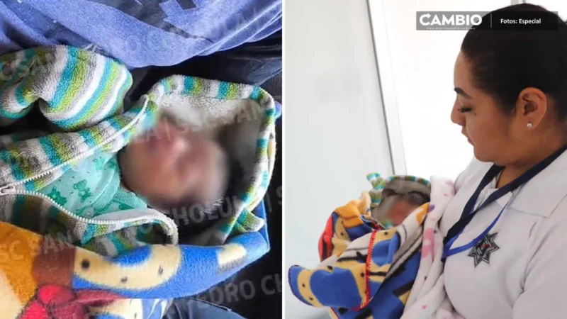Nombran Tadeo a bebé rescatado tras ser abandonado en San Pedro Cholula 