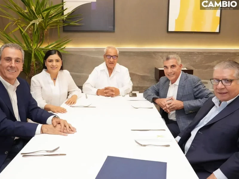 Pepe Chedraui se reúne con ex alcaldes de Puebla: Vivanco, Pacheco, Doger y hasta Gali