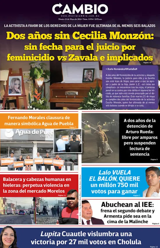 Epaper: Dos años sin Cecilia Monzón: sin fecha para el juicio por feminicidio vs Zavala e implicados