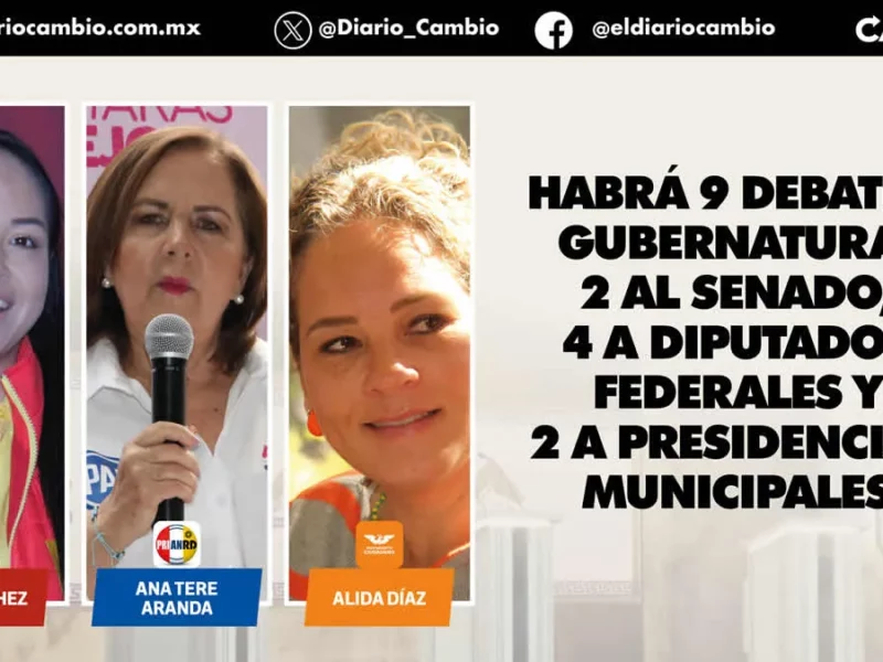 Puebla tendrá siete debates más para los diferentes cargos de elección popular