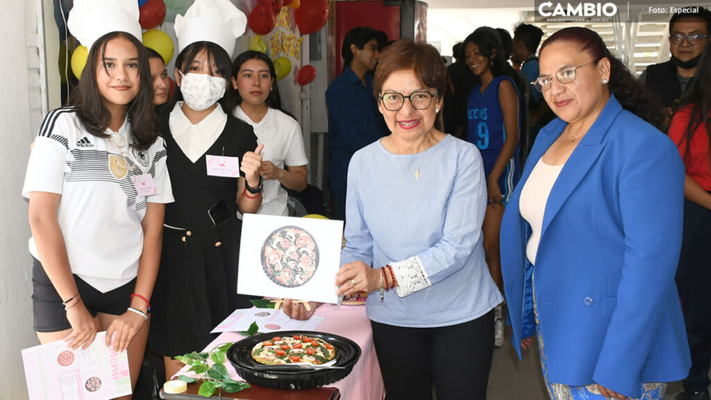 Lilia Cedillo acude al Segundo Informe de Labores de la preparatoria Benito Juárez