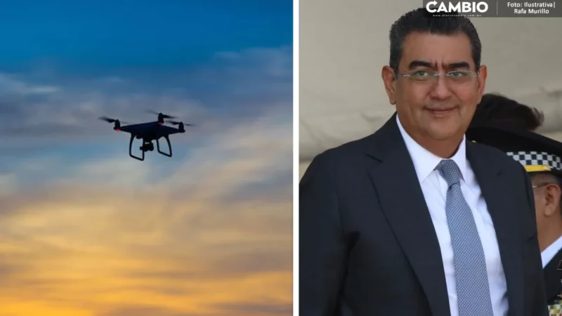 Único incidente en lo que va de la Feria de Puebla fue la caída de un dron, revela Sergio Salomón