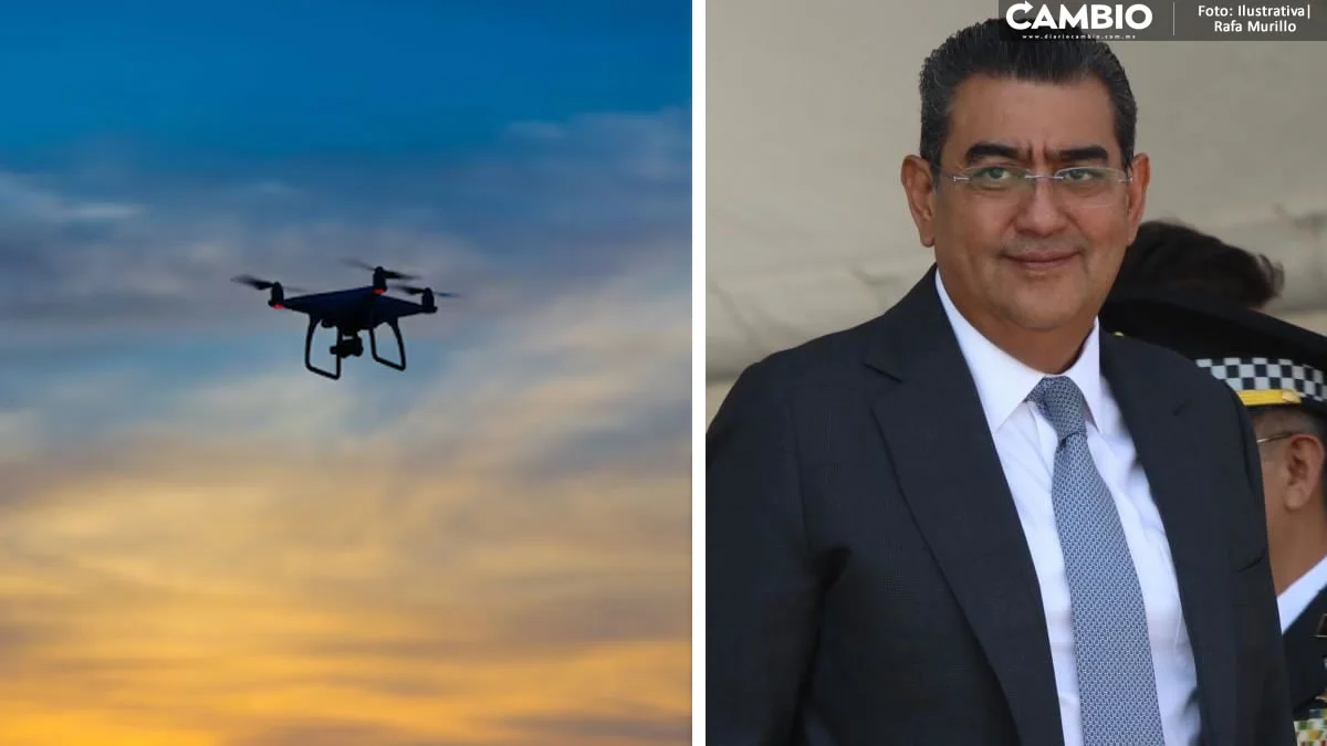 Único incidente en lo que va de la Feria de Puebla fue la caída de un dron, revela Sergio Salomón
